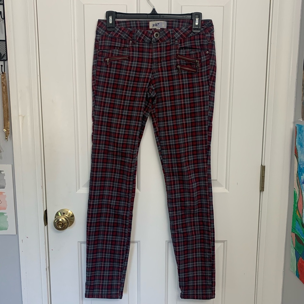 🤍Plaid Skinny Jeans🤍